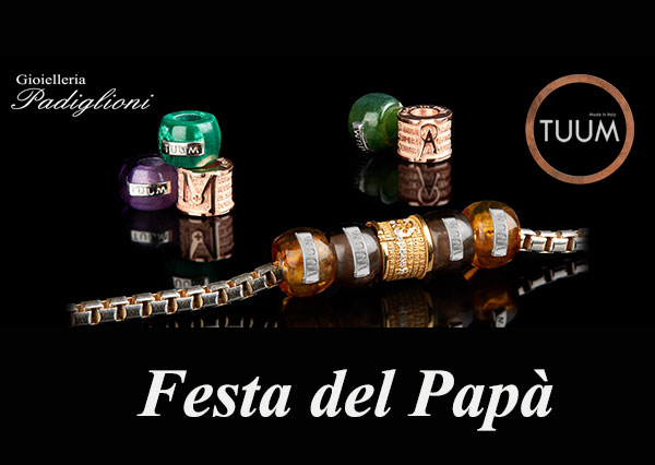 Festeggia il Papà con un Bracciale Tuum