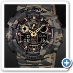 CASIO - CAMOUFLAGE GA-100