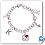HELLO KITTY - Argento